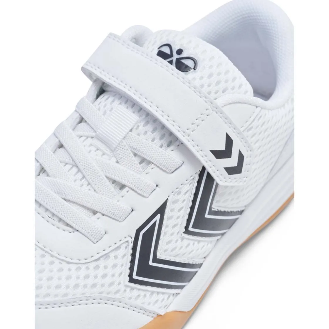 Fashion Hummel Multiplay Flex VC JR joggesko, White/Black Joggesko