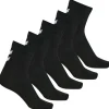 Outlet 5-pack sokker til barn, Black/Black Sokker Jente 8- 16 År | Sokker Jente