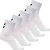 Sale 5-pack sokker til barn, bright white Sokker Jente 8- 16 År | Sokker Jente