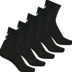 Outlet 5-pack sokker til barn, black Sokker Jente 8- 16 År | Sokker Jente