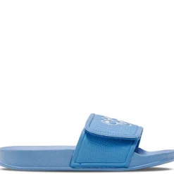 Clearance Hummel Pool Slide VC JR sandaler, Lichen Blue Sandaler Og Badesko