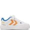 Discount Hummel St.Power Play JR joggesko til barn, white/orange Joggesko