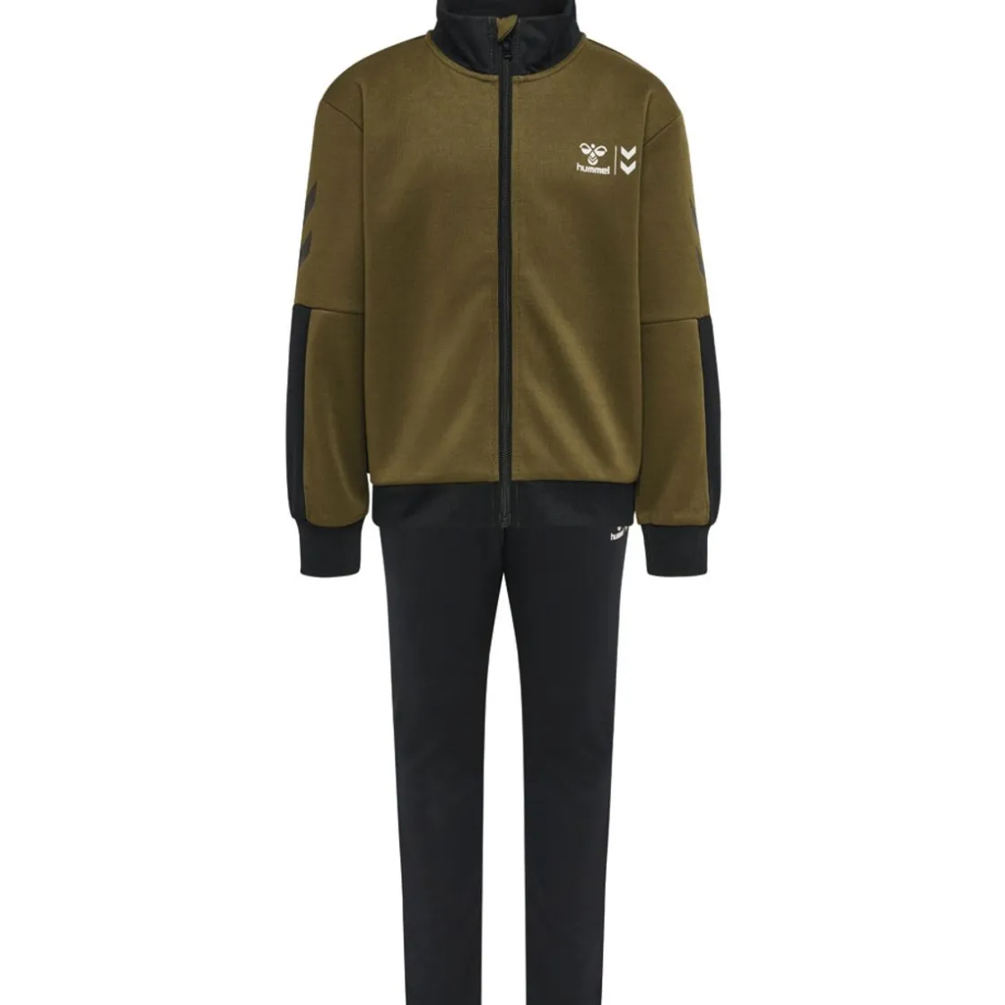 New Tazu tracksuit sett til barn, Dark Olive Bukser Gutt 8-16 År | Bukser Baby Gutt