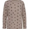 Clearance Vilmo genser i ull/bambus til småbarn, Fungi/ Brown Ullgensere Gutt 3-10 År | Ullbody Og Ullgensere Baby