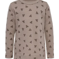 Clearance Vilmo genser i ull/bambus til småbarn, Fungi/ Brown Ullgensere Gutt 3-10 År | Ullbody Og Ullgensere Baby