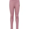 Fashion Wingo leggings i ull/bambus, nostalgia rose Ullbukser 8-16 År | Ullbukser Gutt 3-10 År
