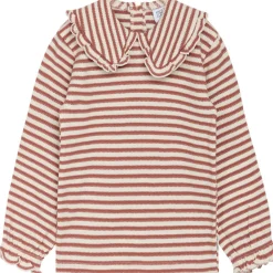 Outlet Hust & Claire Anbella bluse til barn, red clay Penklær Jente | Penklær Baby Gutt