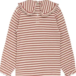 Outlet Hust & Claire Anbella bluse til barn, red clay Penklær Jente | Penklær Baby Gutt