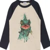 Outlet Hust & Claire Archie genser til barn, wheat melange Gensere & Overdeler Gutt