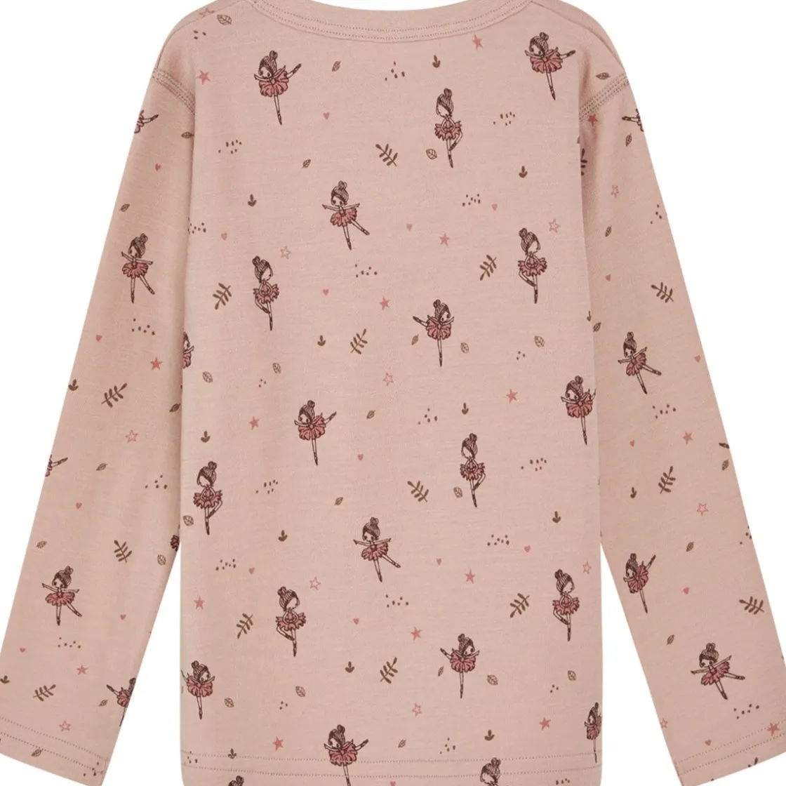 Discount Hust & Claire ballerina genser i ull/bambus, Rose Cloud Ullgensere Jente 3-10 År | Ullgensere Gutt 3-10 År