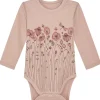 Hot Hust & Claire Baloo body ull/bambus blomster, Rose C. Ullbody Og Ullgensere Baby | Ullbodyer Baby Jente
