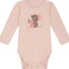 Fashion Hust & Claire Baloo body ull/bambus mus, Rose Cloud Ullbody Og Ullgensere Baby | Ullbodyer Baby Jente