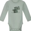 Clearance Hust & Claire Baloo ull/bambus body mus, Jade Green Ullbody Og Ullgensere Baby | Ullbodyer Baby Jente