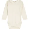 Best Hust & Claire Beate body i ull/bambus, Ecru Ullbody Og Ullgensere Baby | Ullbodyer Baby Jente
