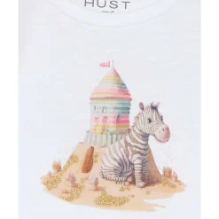 Fashion Hust & Claire Beninette kortermet body, white Bodyer Baby Jente