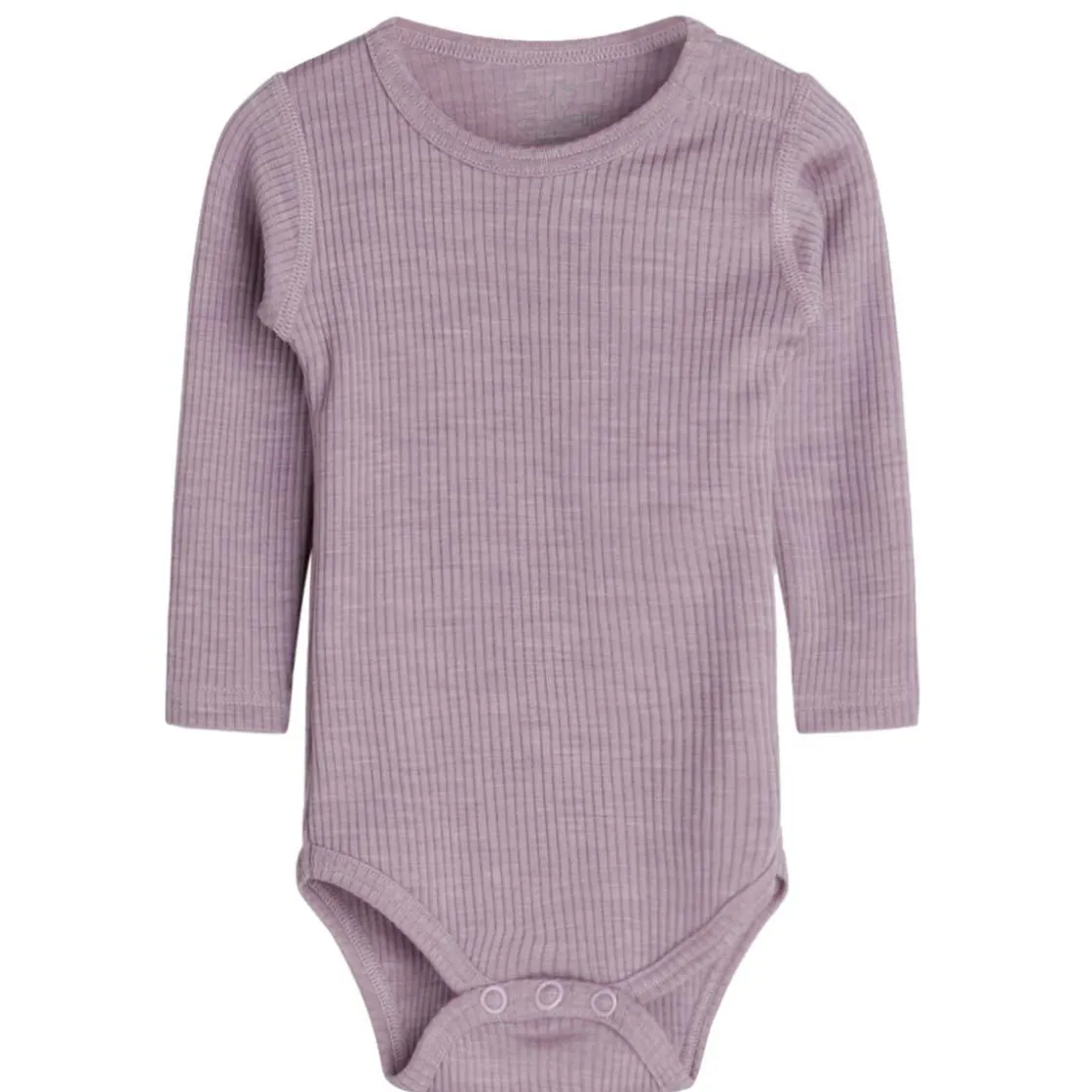 Fashion Hust & Claire Berry ribb body i ull/lyocell, woodrose Ullbody Og Ullgensere Baby | Ullbodyer Baby Jente