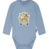 New Hust & Claire Billy body, faded blue Bodyer Baby Jente | Bodyer Baby Gutt