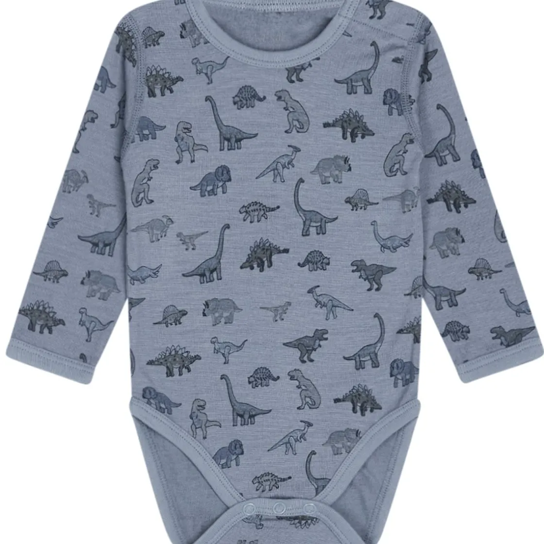 Best Hust & Claire Birk body i ull/silke, Blue wind Ullbody Og Ullgensere Baby | Ullbodyer Baby Gutt