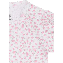 Discount Hust & Claire Bitt kortermet body, white Bodyer Baby Jente