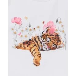 Hot Hust & Claire Blanca kortermet body, white Kortermet Baby Jente | Bodyer Baby Jente