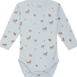 Fashion Hust & Claire Bo body gyngehest ull, Cloud Blue Ullbody Og Ullgensere Baby | Ullbodyer Baby Gutt