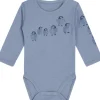 Discount Hust & Claire body i ull med pingviner, Blue wind Ullbody Og Ullgensere Baby | Ullbodyer Baby Gutt