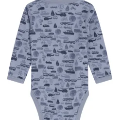 Fashion Hust & Claire body i ull/bambus m/kjøretøy, Blue wind Ullbody Og Ullgensere Baby | Ullbodyer Baby Gutt