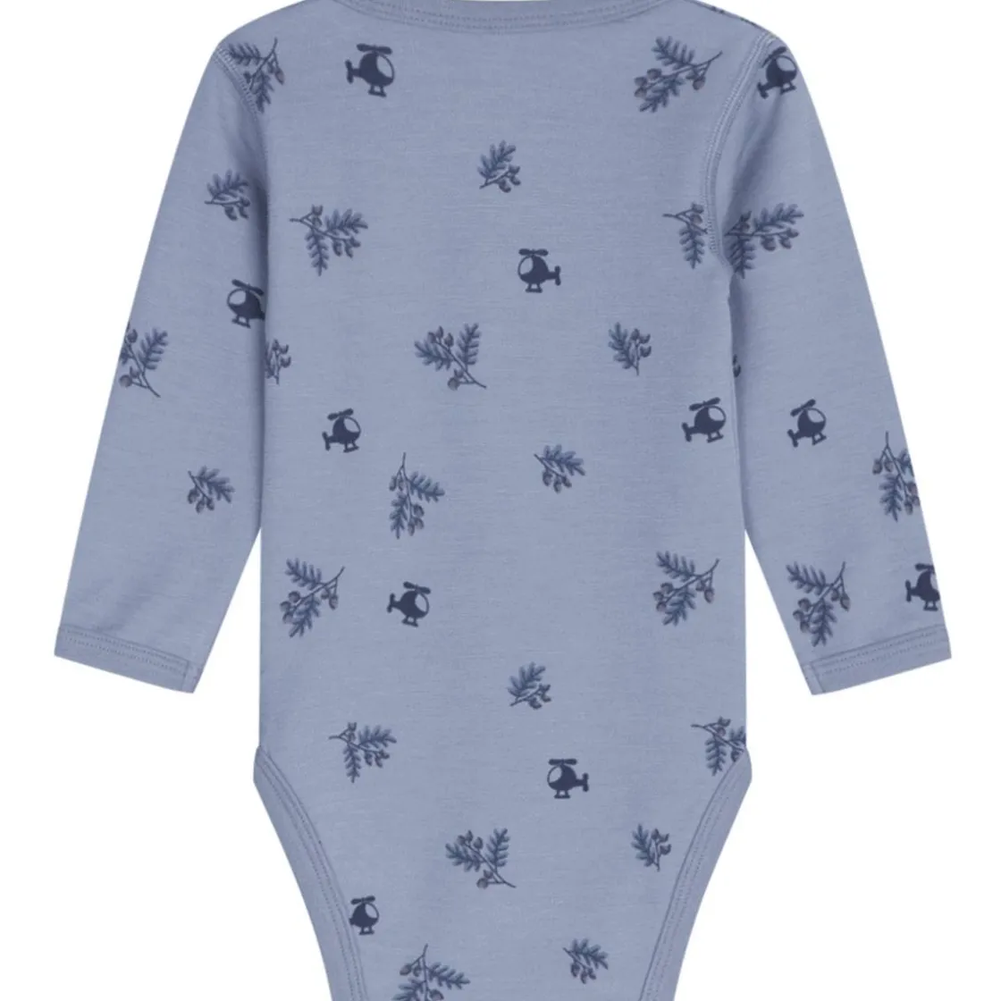 Hot Hust & Claire body i ull/bambus med nøtter, Blue wind Ullbody Og Ullgensere Baby | Ullbodyer Baby Gutt