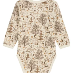Clearance Hust & Claire body i ull/bambus med natur, Wheat mel. Ullbody Og Ullgensere Baby | Ullbodyer Baby Jente