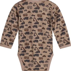 Fashion Hust & Claire body i ull/bambus kjøretøy, biscuit mel. Ullbody Og Ullgensere Baby | Ullbodyer Baby Gutt