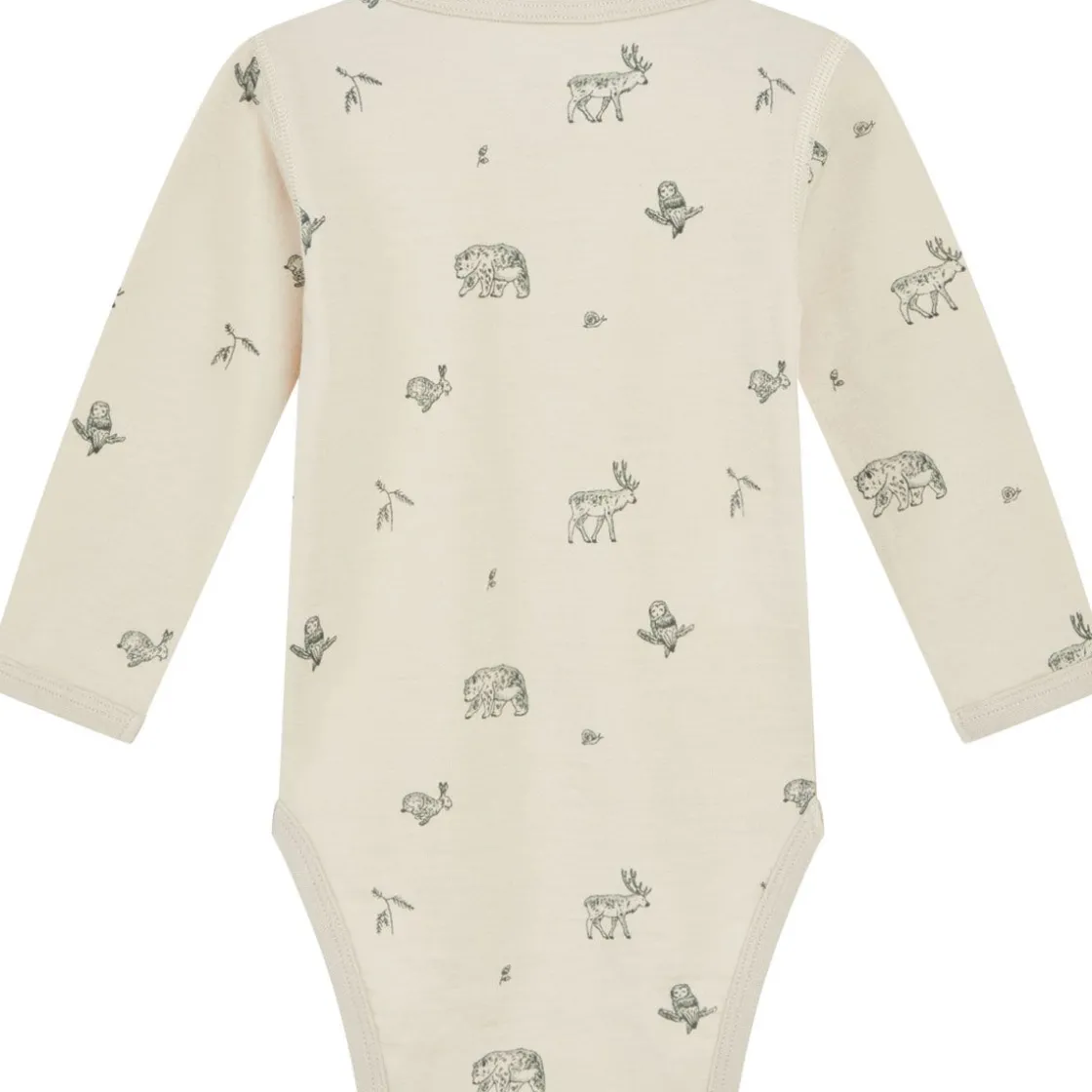 New Hust & Claire body ull/bambus skogsdyr, French Oak Ullbody Og Ullgensere Baby | Ullbodyer Baby Jente