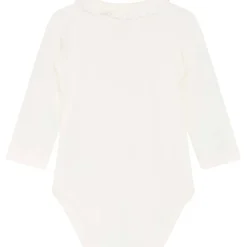 New Hust & Claire Boletta body m/krage i bambus, Ivory Penklær Jente | Penklær Baby Jente