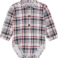 Clearance Hust & Claire Boye skjortebody, Sugar Juleantrekk Baby Gutt | Penklær Baby Gutt