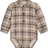 New Hust & Claire Boye skjortebody, Doeskin Juleantrekk Til Gutt | Juleantrekk Baby Gutt
