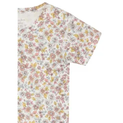 Hot Hust & Claire Bue kortermet body i bambus, ivory Kortermet Baby Jente | Bodyer Baby Jente