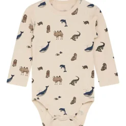 Outlet Hust & Claire Buller body i bambus m/dyr, french oak Bodyer Baby Jente | Bodyer Baby Gutt