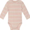 Online Hust & Claire Buller body i bambus, peach rose Bodyer Baby Jente