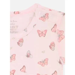 Clearance Hust & Claire Buller body i bambus, rose morn Bodyer Baby Jente