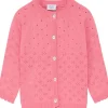 Online Hust & Claire Cillja cardigan til baby og barn, flamingo Penklær Jente | Penklær Baby Gutt