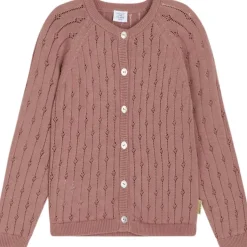 Sale Hust & Claire Cleo cardigan til baby og barn, ash rose Penklær Jente | Penklær Baby Gutt