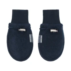 New Hust & Claire Ferri votter i ullfleece, more navy Votter Og Vanter Baby | Ullvotter Baby