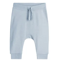 Discount Hust & Claire Gaby ull/bambus joggingbukse, Cloud Blue Ullbukser Gutt 3-10 År | Ullbukser Baby