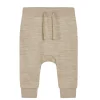 Best Hust & Claire Gaby ull/bambus joggingbukse, Biscuit M Ullbukser Gutt 3-10 År | Ullbukser Baby