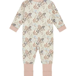 Best Hust & Claire heldress ull/bambus blomster, Cloud Blue Ulldresser & Ullpyjamaser Baby | Heldresser & Pyjamaser Jente