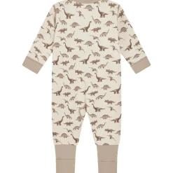 Sale Hust & Claire heldress ull/bambus Dino, Mocha Ulldresser & Ullpyjamaser Baby | Heldresser & Pyjamaser Gutt