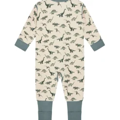 Clearance Hust & Claire heldress ull/bambus Dino, Jade Green Ulldresser & Ullpyjamaser Baby | Heldresser & Pyjamaser Gutt