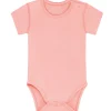 Clearance Hust & Claire kortermet body i bambus, Shell Kortermet Baby Jente | Bodyer Baby Jente