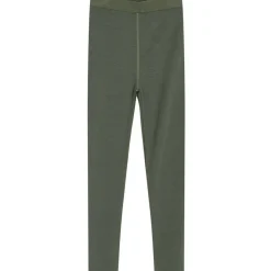 Online Hust & Claire Laki leggings i ull/bambus, Teal leaf Ullbukser 8-16 År | Ullbukser Gutt 3-10 År