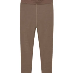 Hot Hust & Claire Laki ull/bambus leggings, Coffee Ullbukser 8-16 År | Ullbukser Gutt 3-10 År