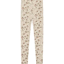 Discount Hust & Claire leggings i ull/bambus til dame, Ecru Ull/bambus Til Voksen | Bukser Dame